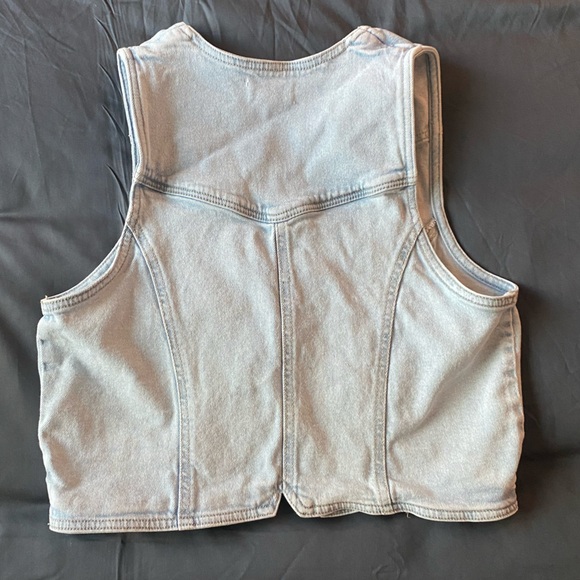 Nicole Miller Jean Vest - Picture 8 of 11
